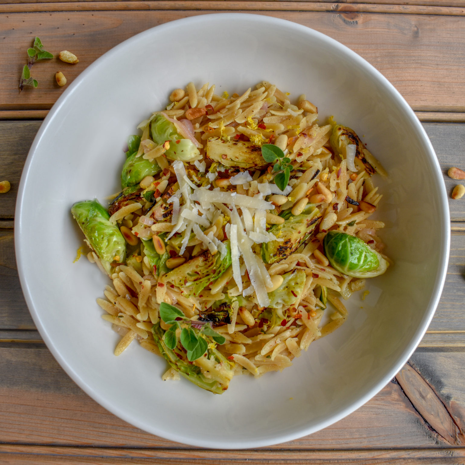 Greek Orzo with Lemon and Herbs - Sprinkles and Sprouts